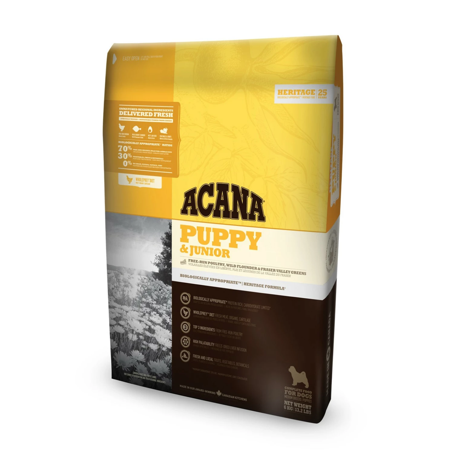 Acana Dog / Heritage - Puppy & Junior 1 Acana Dog / Heritage - Puppy & Junior