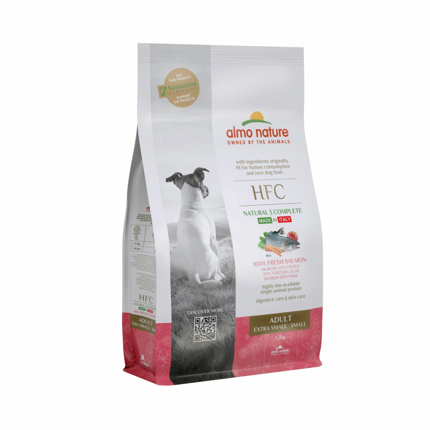 Almo Nature Croquettes Chien Adulte - HFC Extra Small & Small 1 Almo Nature Croquettes Chien Adulte - HFC Extra Small & Small