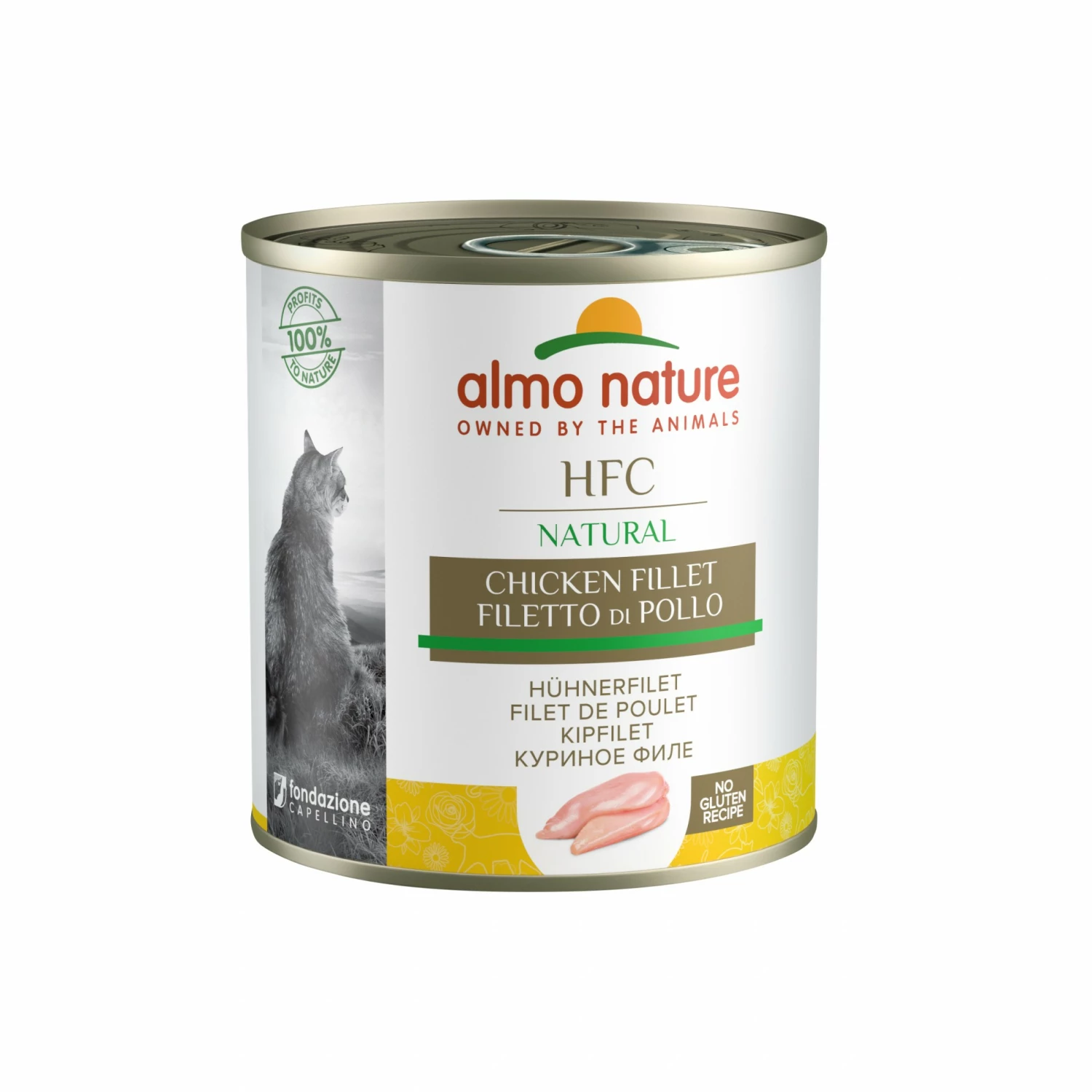 Almo Nature Pâtées Chat Adulte - HFC Natural - 12 X 280 G 1 Almo Nature Pâtées Chat Adulte - HFC Natural - 12 X 280 G