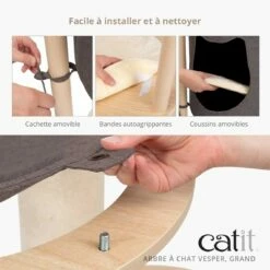 Arbre à Chat Vesper TreeHouse III 9 Arbre à Chat Vesper TreeHouse III -Promos Wanimo Boutique arbre a chat vesper treehouse iii cat it 3