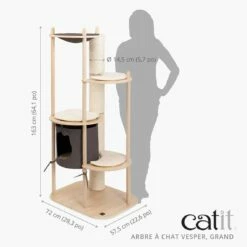 Arbre à Chat Vesper TreeHouse III 11 Arbre à Chat Vesper TreeHouse III -Promos Wanimo Boutique arbre a chat vesper treehouse iii cat it 5