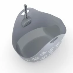 Bac à Litière LitterBox Avec Pelle -Promos Wanimo Boutique bac a litiere litterbox avec pelle litter locker 3