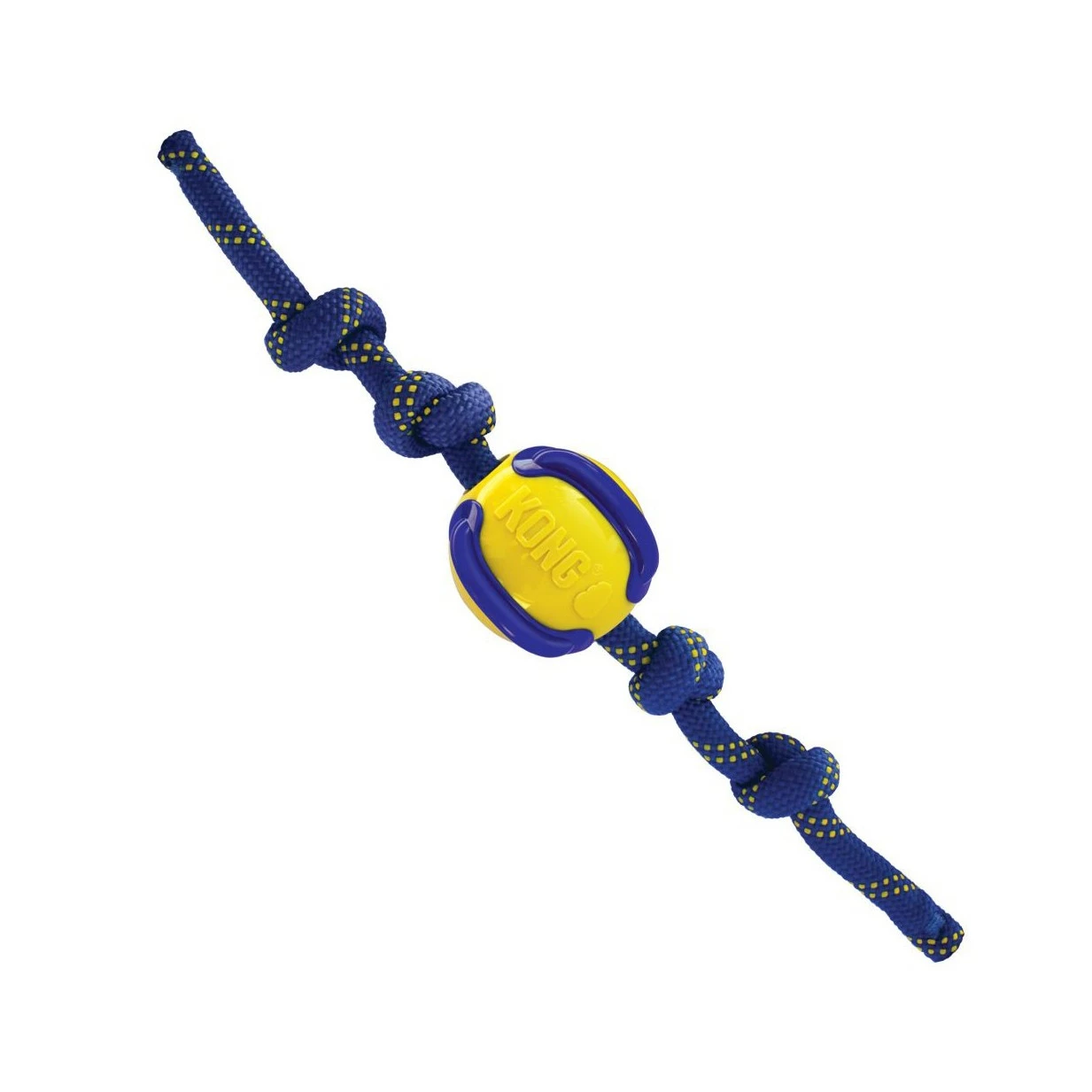 KONG Balle Avec Corde Jaxx Brights 2 KONG Balle Avec Corde Jaxx Brights – Image 2