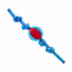 KONG Balle Avec Corde Jaxx Brights