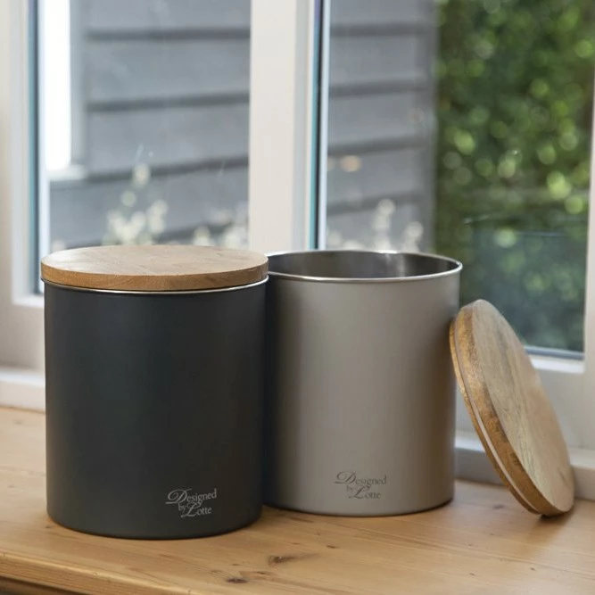Designed By Lotte Boîte Canisto – Gris Foncé 3 Designed By Lotte Boîte Canisto – Gris Foncé – Image 3