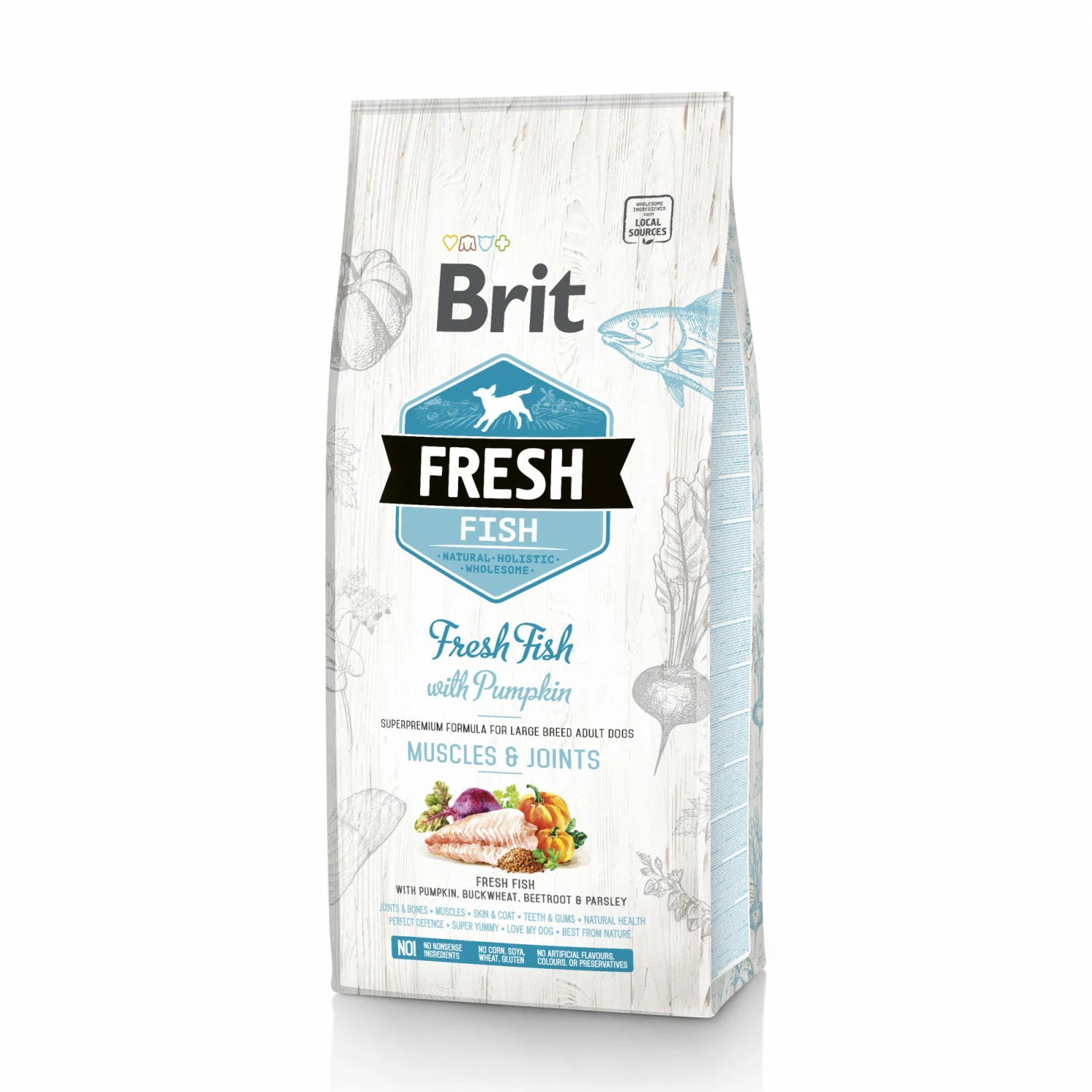 Brit Fresh Muscles & Joints - Adult Large 1 Brit Fresh Muscles & Joints - Adult Large