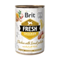 Brit Fresh Poulet & Patates Douces En Boîte - Pâtée Pour Chien