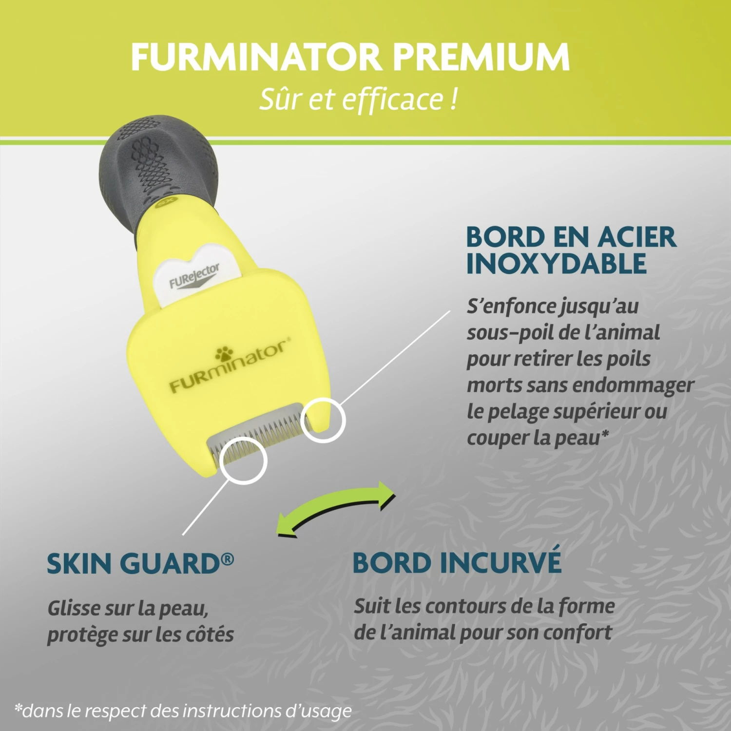 Brosse Furminator Poils Courts 4 Brosse Furminator Poils Courts – Image 4