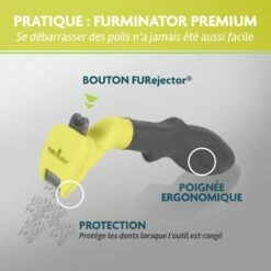 Brosse Furminator Poils Longs 18 Brosse Furminator Poils Longs -Promos Wanimo Boutique brosse furminator poils longs furminator 18
