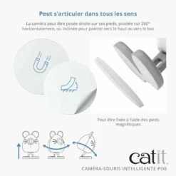 Caméra Souris Intelligente Pixi 10 Caméra Souris Intelligente Pixi -Promos Wanimo Boutique camera souris intelligente pixi cat it 4