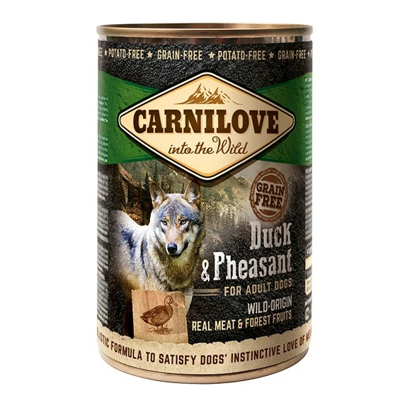 CARNILOVE Adult Canard & Faisan En Boîte - Pâtée Pour Chien 1 CARNILOVE Adult Canard & Faisan En Boîte - Pâtée Pour Chien