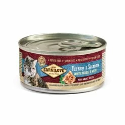 CARNILOVE Adult Dinde & Saumon En Boîte - Pâtée Pour Chat
