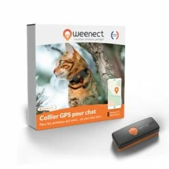 Collier GPS Wennect XS Cats - Noir