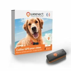 Collier GPS Wennect XS Dogs - Noir