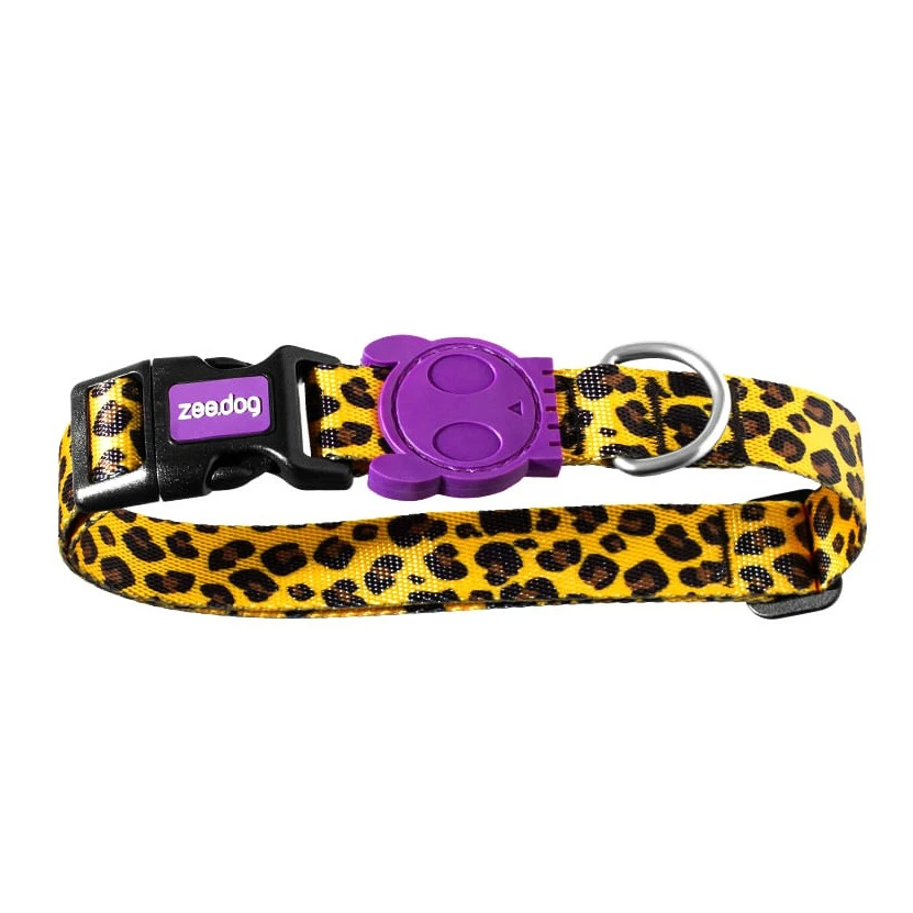 Collier Honey – Jaune Léopard 2 Collier Honey – Jaune Léopard – Image 2