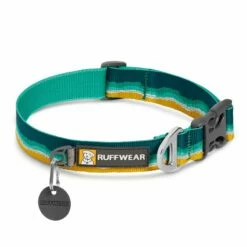 Ruffwear Collier Réfléchissant Crag – Bleu & Jaune