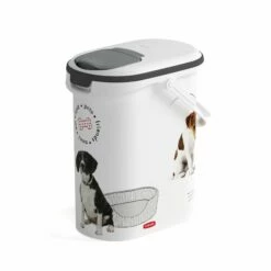Curver Conteneur à Croquettes Love Dogs Avec Anse