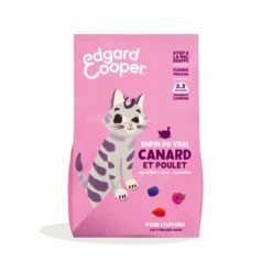 Edgard & Cooper Croquettes Croustillantes Au Canard Et Au Poulet - Croquettes Pour Chaton