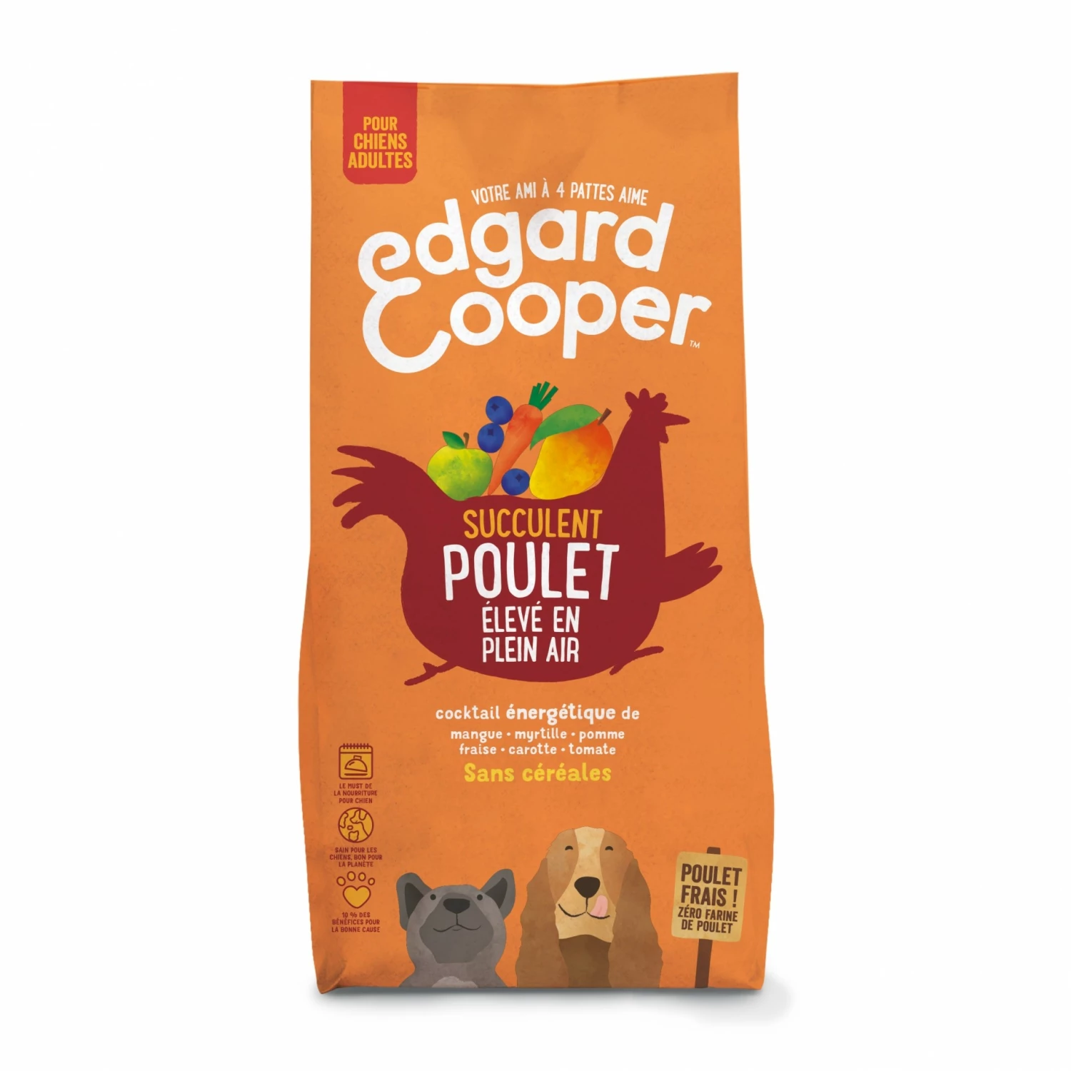 Edgard & Cooper Croquettes Succulent Poulet Pour Chien 2 Edgard & Cooper Croquettes Succulent Poulet Pour Chien – Image 2