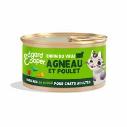 Edgard & Cooper Morceaux En Sauce – Pâtée Pour Chat Adulte -Promos Wanimo Boutique edgard cooper morceaux en sauce patee pour chat adulte 1 6