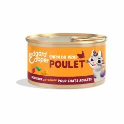 Edgard & Cooper Morceaux En Sauce – Pâtée Pour Chat Adulte -Promos Wanimo Boutique edgard cooper morceaux en sauce patee pour chat adulte 1 8