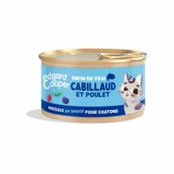 Edgard & Cooper Morceaux En Sauce – Pâtée Pour Chaton -Promos Wanimo Boutique edgard cooper morceaux en sauce patee pour chaton 1 6