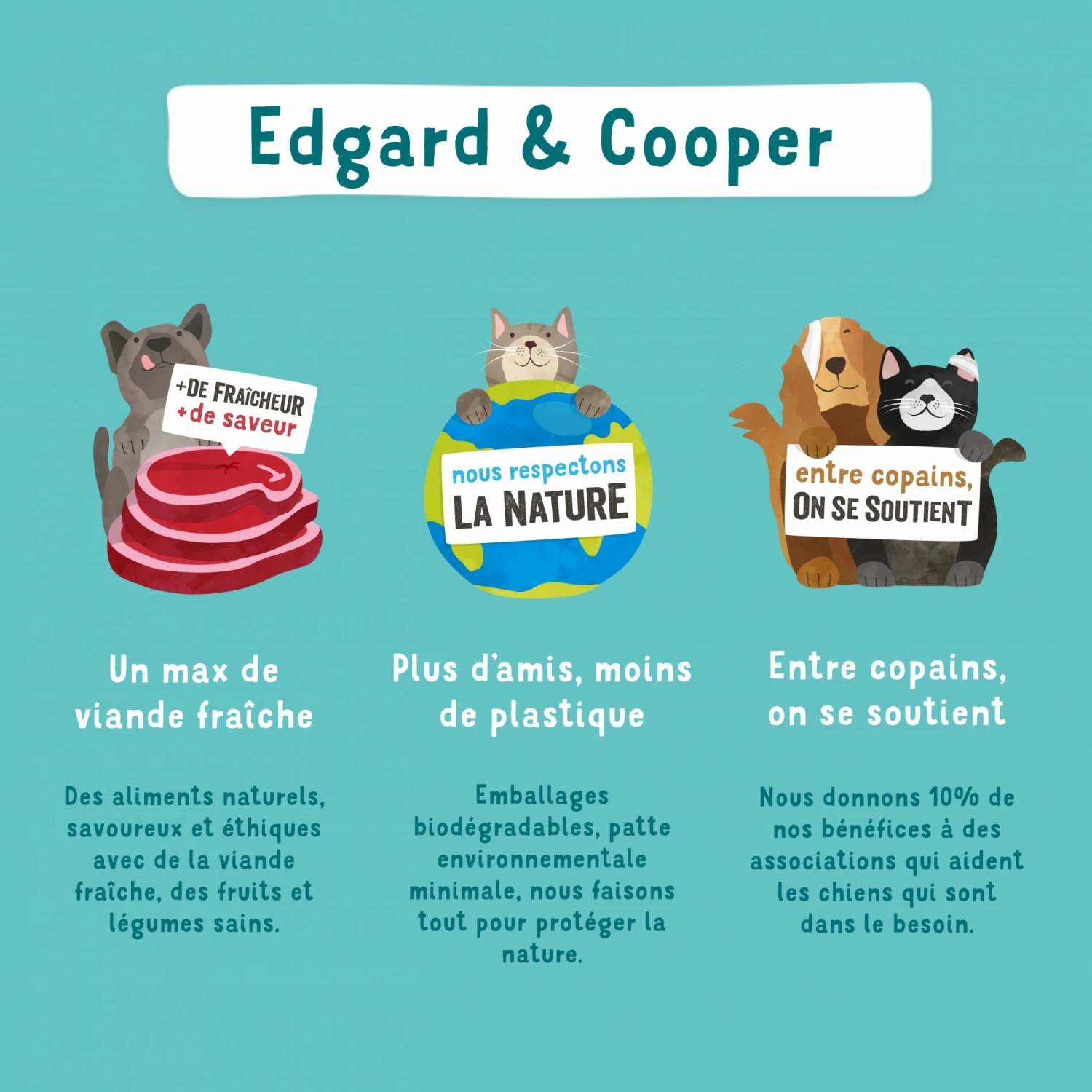 Edgard & Cooper Multipack 3 Saveurs - 6 X 400 G 4 Edgard & Cooper Multipack 3 Saveurs - 6 X 400 G – Image 4