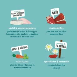 Edgard & Cooper, Pâtée Bio En Barquettes Pour Chiot -Promos Wanimo Boutique edgard cooper patee bio en barquettes pour chiot patee bio sans cereales chiot x g 3