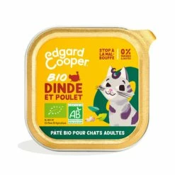 Edgard & Cooper Pâtée Moelleuse BIO – Pâtée Pour Chat Adulte -Promos Wanimo Boutique edgard cooper patee moelleuse bio patee pour chat adulte 1 8