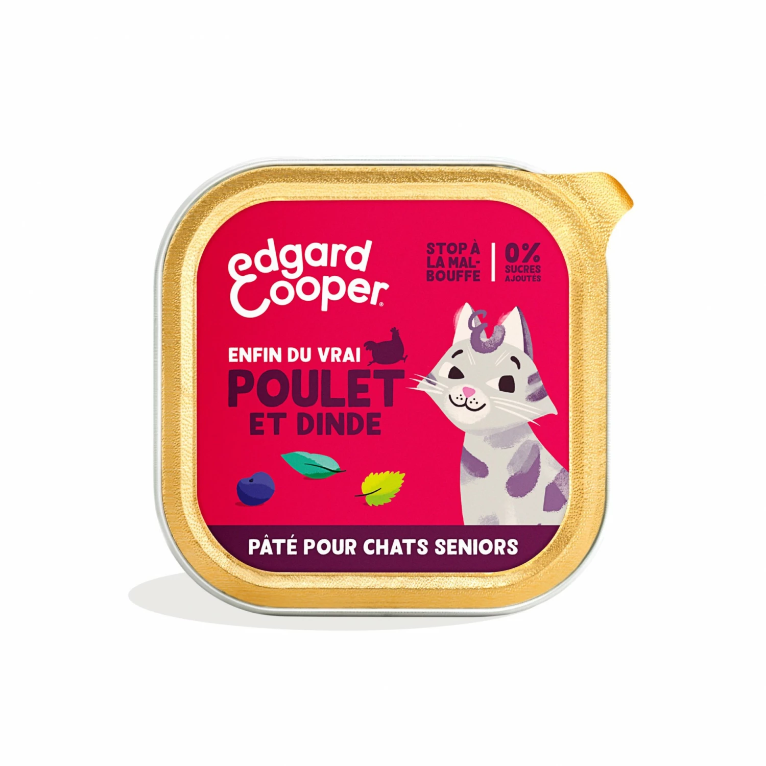 Edgard & Cooper Pâtée Moelleuse – Pâtée Pour Chat Senior 1 Edgard & Cooper Pâtée Moelleuse – Pâtée Pour Chat Senior