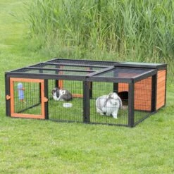 Trixie Enclos Avec Abri Et Ouvertures -Promos Wanimo Boutique enclos avec abri et ouvertures trixie 6