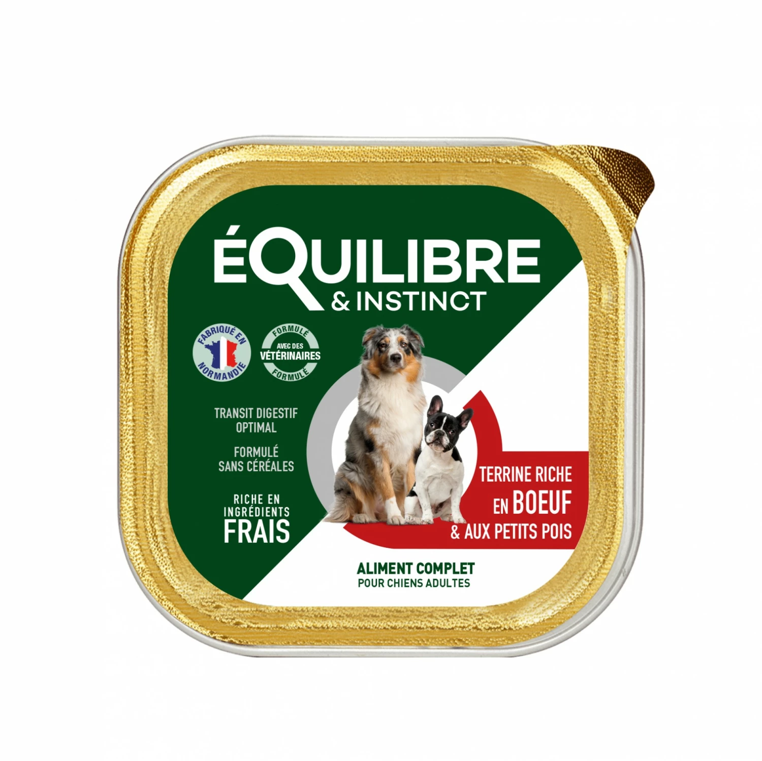 EQUILIBRE & INSTINCT Adult - Lot 9 X 300 G 1 EQUILIBRE & INSTINCT Adult - Lot 9 X 300 G