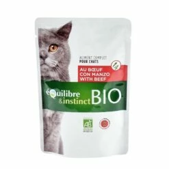EQUILIBRE & INSTINCT Adulte Mitonné Bio - Lot 22 X 100 G -Promos Wanimo Boutique equilibre instinct adulte mitonne bio lot x g adulte mitonne bio lot x g 2