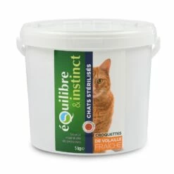 EQUILIBRE & INSTINCT Croquettes Adulte Stérilisé Poissons -Promos Wanimo Boutique equilibre instinct croquettes adulte sterilise poissons adulte sterilise 5