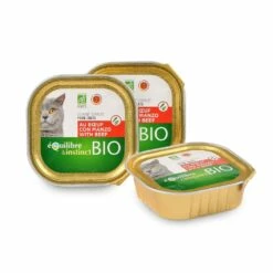 EQUILIBRE & INSTINCT Pâtée Bio Adulte - Lot 16 X 100 G