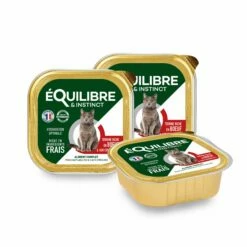 EQUILIBRE & INSTINCT Pâtées Adulte Stérilisé - Lot -Promos Wanimo Boutique equilibre instinct patees adulte sterilise lot adulte lot 1 5