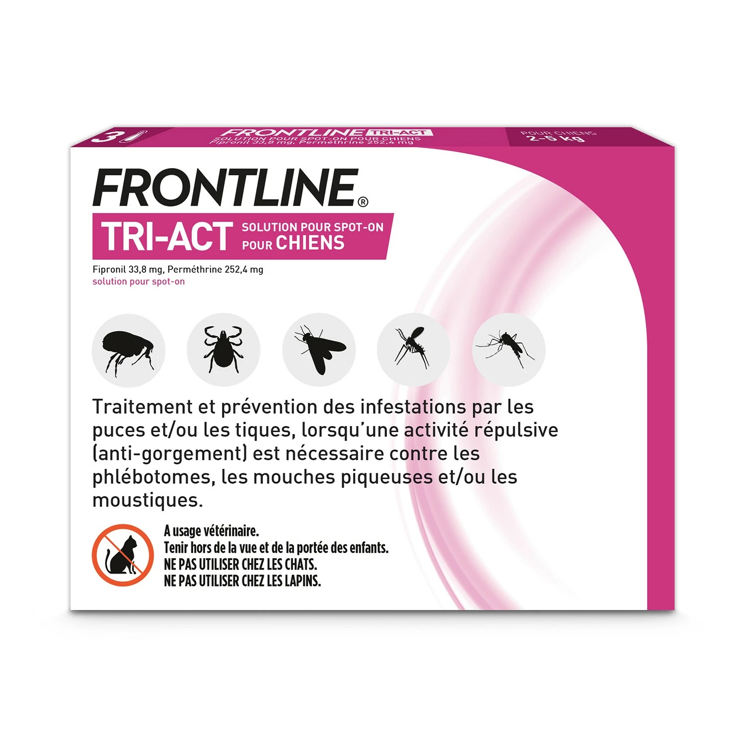 Frontline Tri-act Chien 2 Frontline Tri-act Chien – Image 2