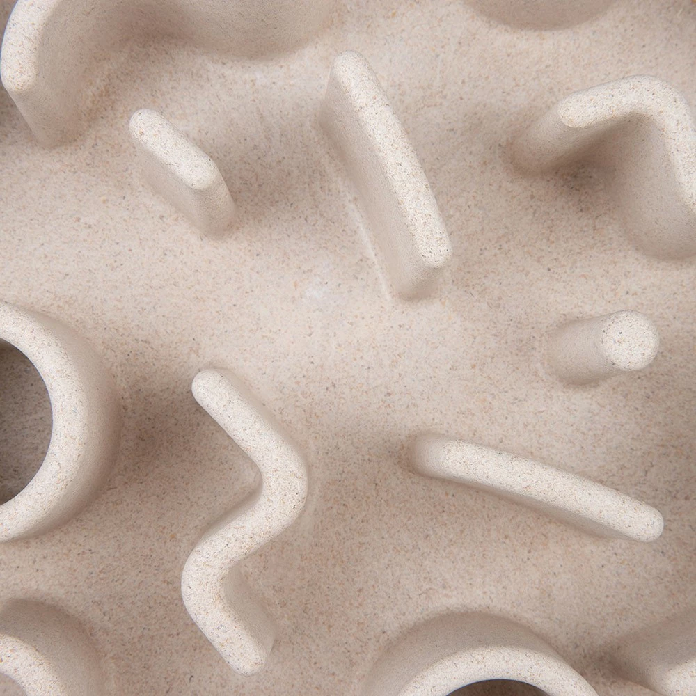 District 70 Gamelle Anti-glouton Bamboo - Beige 5 District 70 Gamelle Anti-glouton Bamboo - Beige – Image 5