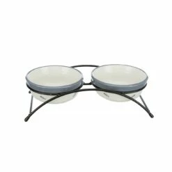 Trixie Gamelle Double Fish Bone