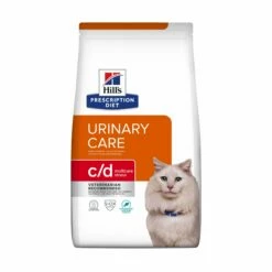 HILL'S Prescription Diet C/d Urinary Care Multicare Stress Au Poisson - Croquettes Pour Chat