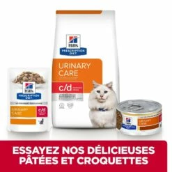HILL'S Prescription Diet C/d Urinary Care Multicare Stress Au Poisson - Croquettes Pour Chat -Promos Wanimo Boutique hill s prescription diet c d urinary care multicare stress au poisson croquettes pour chat 1 3