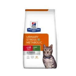 HILL'S Prescription Diet C/d Urinary Stress Multicare + Metabolic Au Poulet - Croquettes Pour Chat