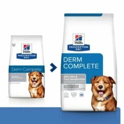 HILL'S Prescription Diet Derm Complete - Croquettes Pour Chien -Promos Wanimo Boutique hill s prescription diet derm complete croquettes pour chien 1 10