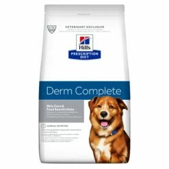 HILL'S Prescription Diet Derm Complete - Croquettes Pour Chien -Promos Wanimo Boutique hill s prescription diet derm complete croquettes pour chien 1 11