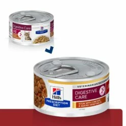 HILL'S Prescription Diet I/d Digestive Care En Mijotés Au Poulet - Pâtée Pour Chat -Promos Wanimo Boutique hill s prescription diet i d digestive care en mijotes au poulet patee pour chat 1 2