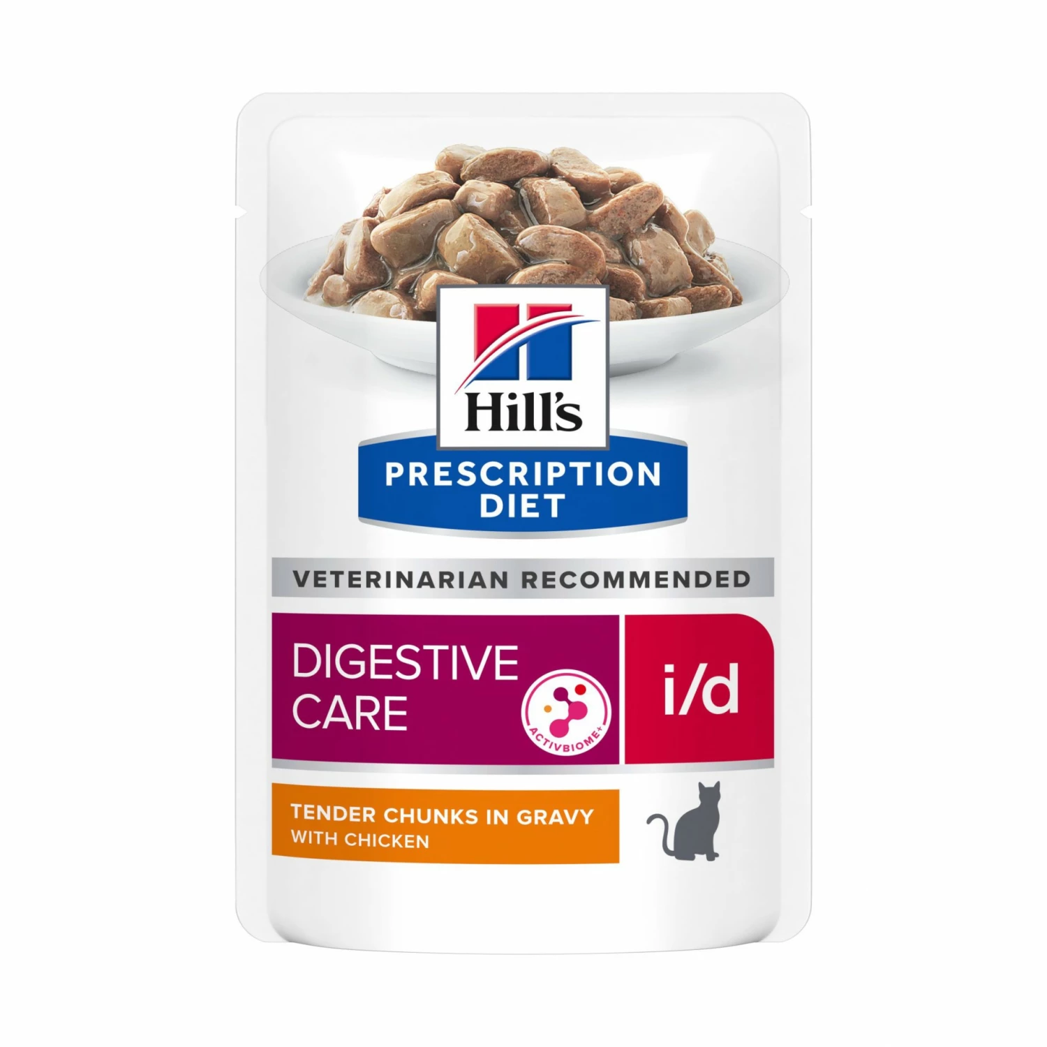 HILL'S Prescription Diet I/d Digestive Care En Sachets - Pâtée Pour Chat 1 HILL'S Prescription Diet I/d Digestive Care En Sachets - Pâtée Pour Chat