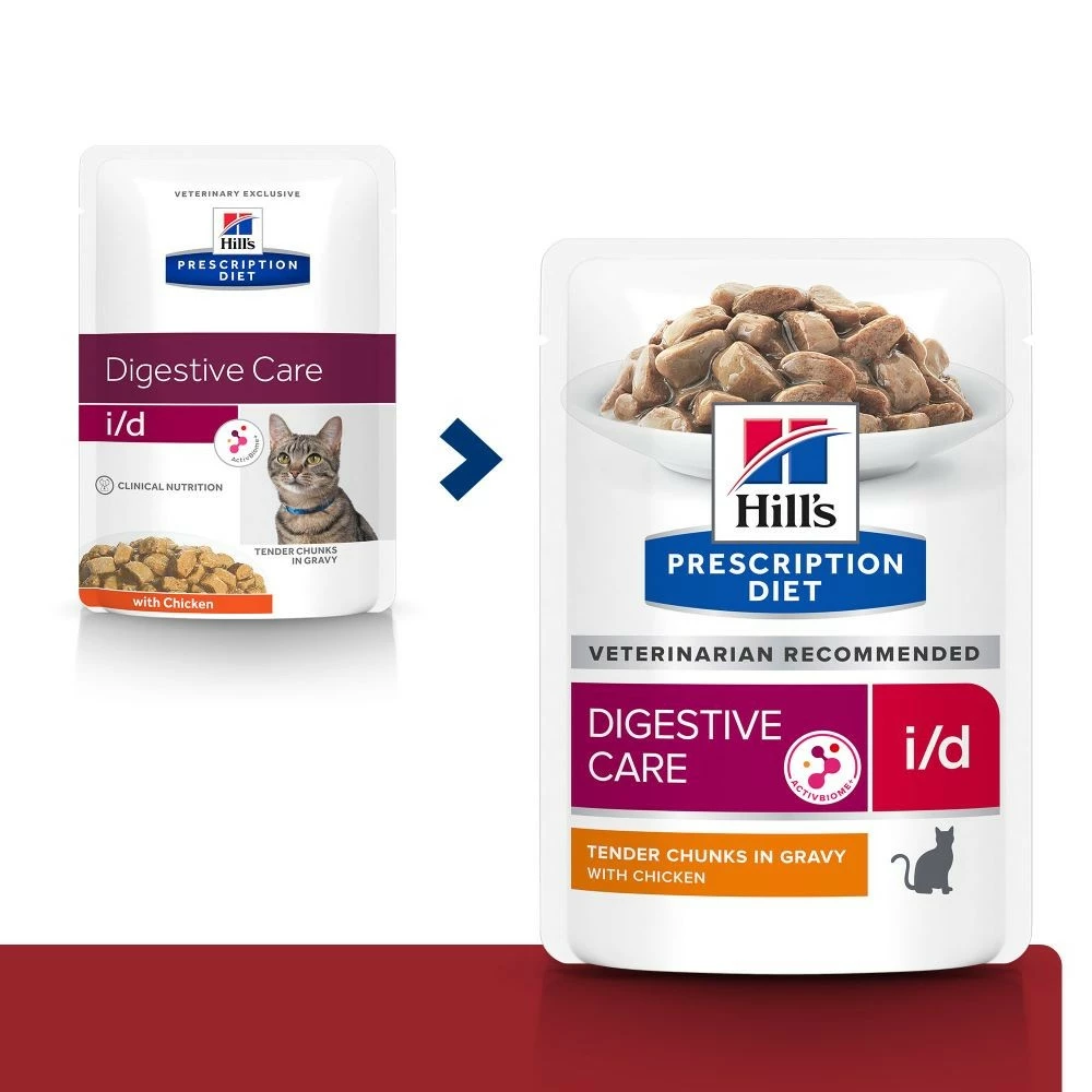 HILL'S Prescription Diet I/d Digestive Care En Sachets - Pâtée Pour Chat 2 HILL'S Prescription Diet I/d Digestive Care En Sachets - Pâtée Pour Chat – Image 2