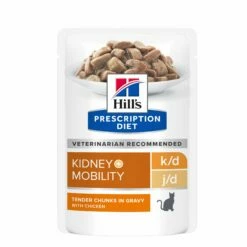 HILL'S Prescription Diet K/d J/d Kidney + Mobility En Sachets Au Poulet - Pâtée Pour Chat