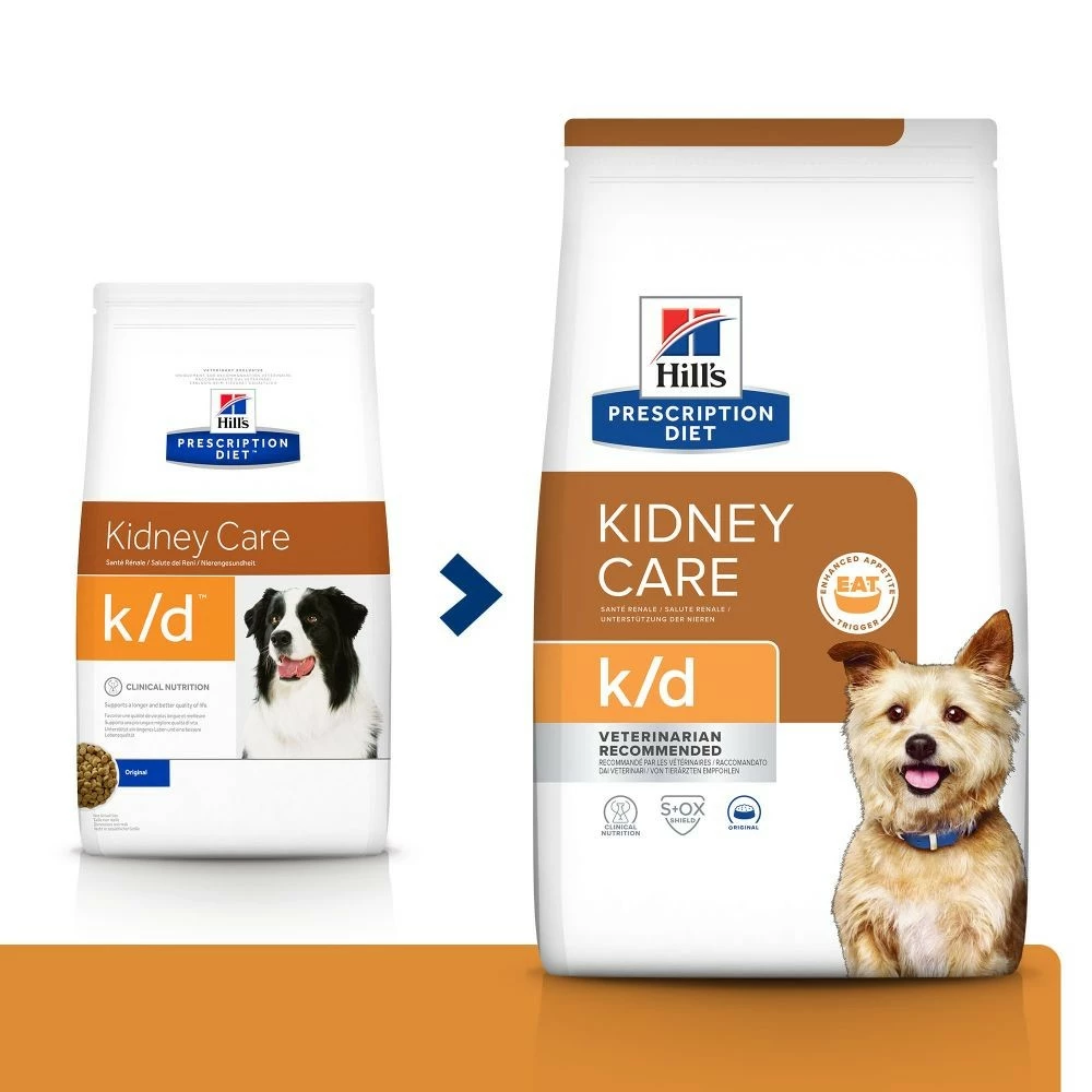 HILL'S Prescription Diet K/d Kidney Care - Croquettes Pour Chien 2 HILL'S Prescription Diet K/d Kidney Care - Croquettes Pour Chien – Image 2