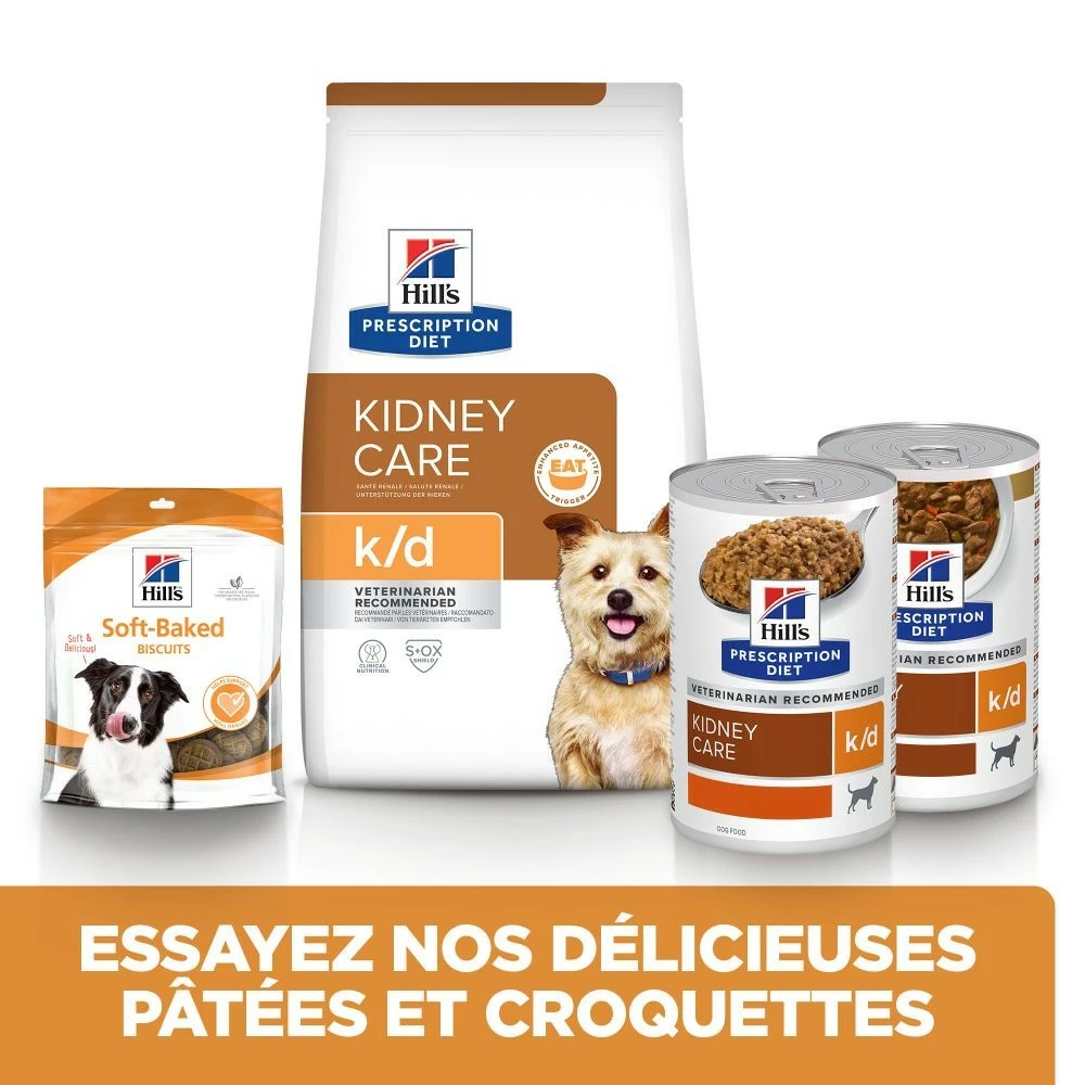 HILL'S Prescription Diet K/d Kidney Care En Mijotés Au Poulet - Pâtée Pour Chien 3 HILL'S Prescription Diet K/d Kidney Care En Mijotés Au Poulet - Pâtée Pour Chien – Image 3